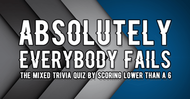 Mixed Trivia Quiz 