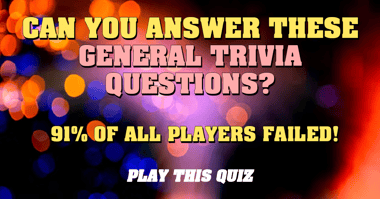 Mixed Trivia Quiz 
