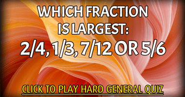 Mixed Trivia Quiz