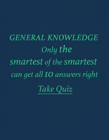 General Knowledge Quiz