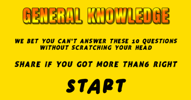 General Knowledge Trivia