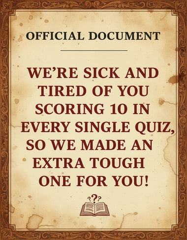General Knowledge Quiz
