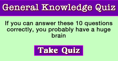 Mixed Trivia Quiz 