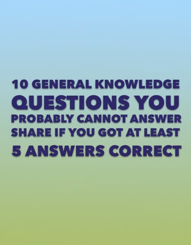 General Knowledge Quiz
