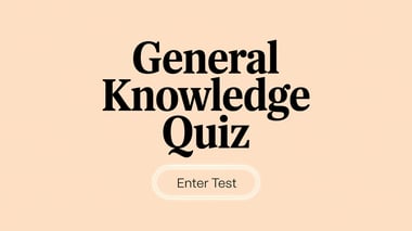 General Knowledge Quiz