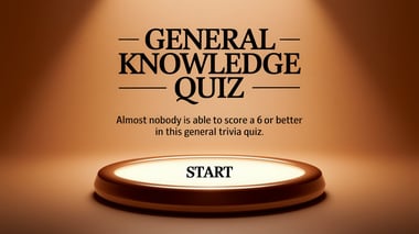 General Knowledge Quiz