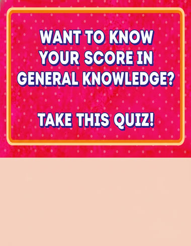 General Knowledge Quiz