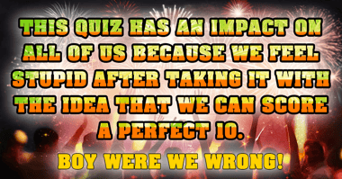 Mixed Trivia Quiz 