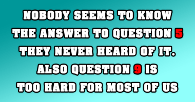 General Trivia Quiz