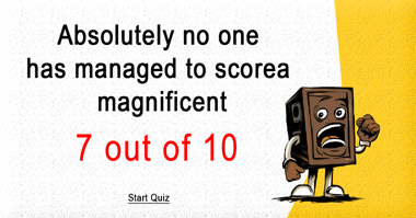 Mixed Trivia Quiz 