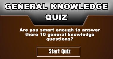 Mixed Trivia Quiz 