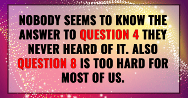 Mixed Trivia Quiz 