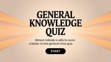 General Knowledge Quiz