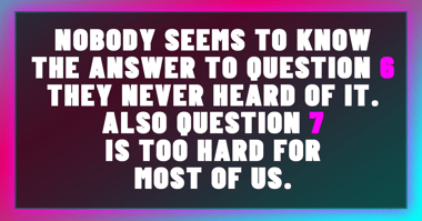 General Trivia Quiz