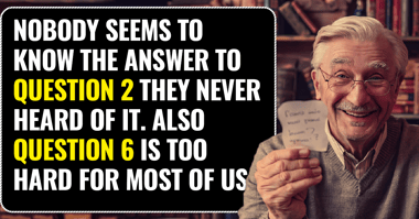 Mixed Trivia Quiz 