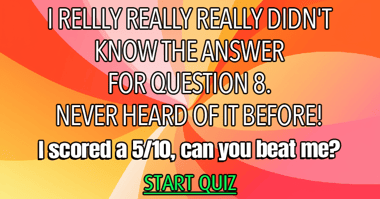 Mixed Trivia Quiz