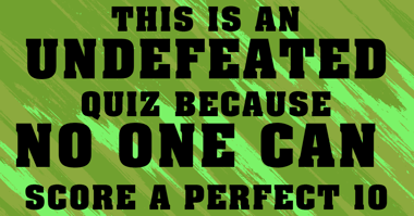 Intelligence Test