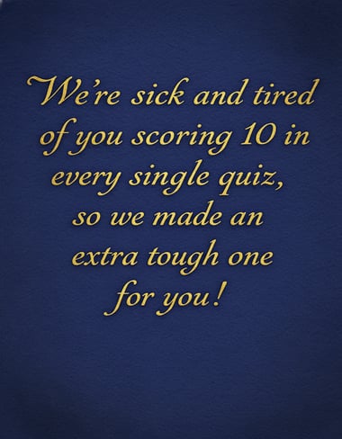 General Knowledge Quiz