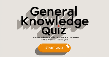 General Knowledge Trivia