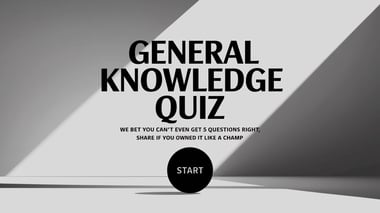 General Knowledge Quiz