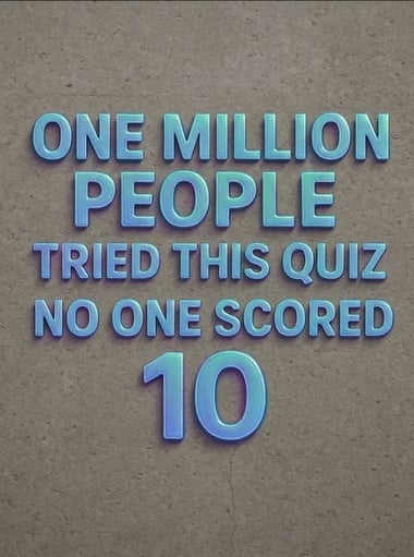 Mixed Trivia Quiz 