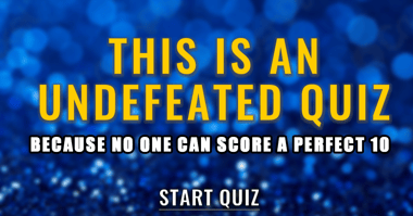 General Trivia Quiz
