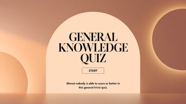 General Knowledge Quiz